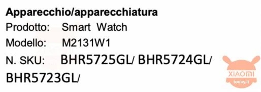 POCO Watch certificazione