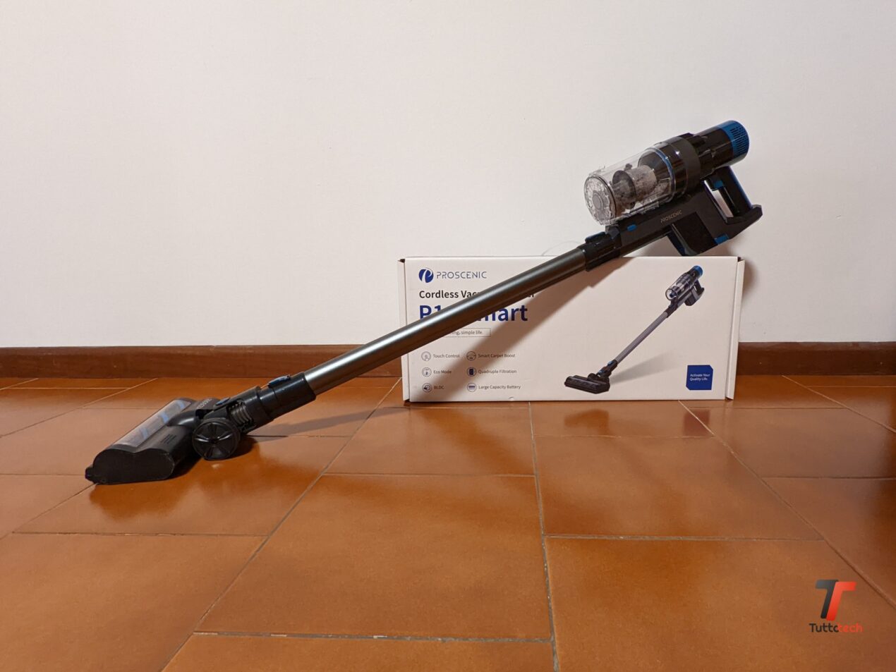 Recensione Proscenic P11 Smart, un aspirapolvere cordless tuttofare