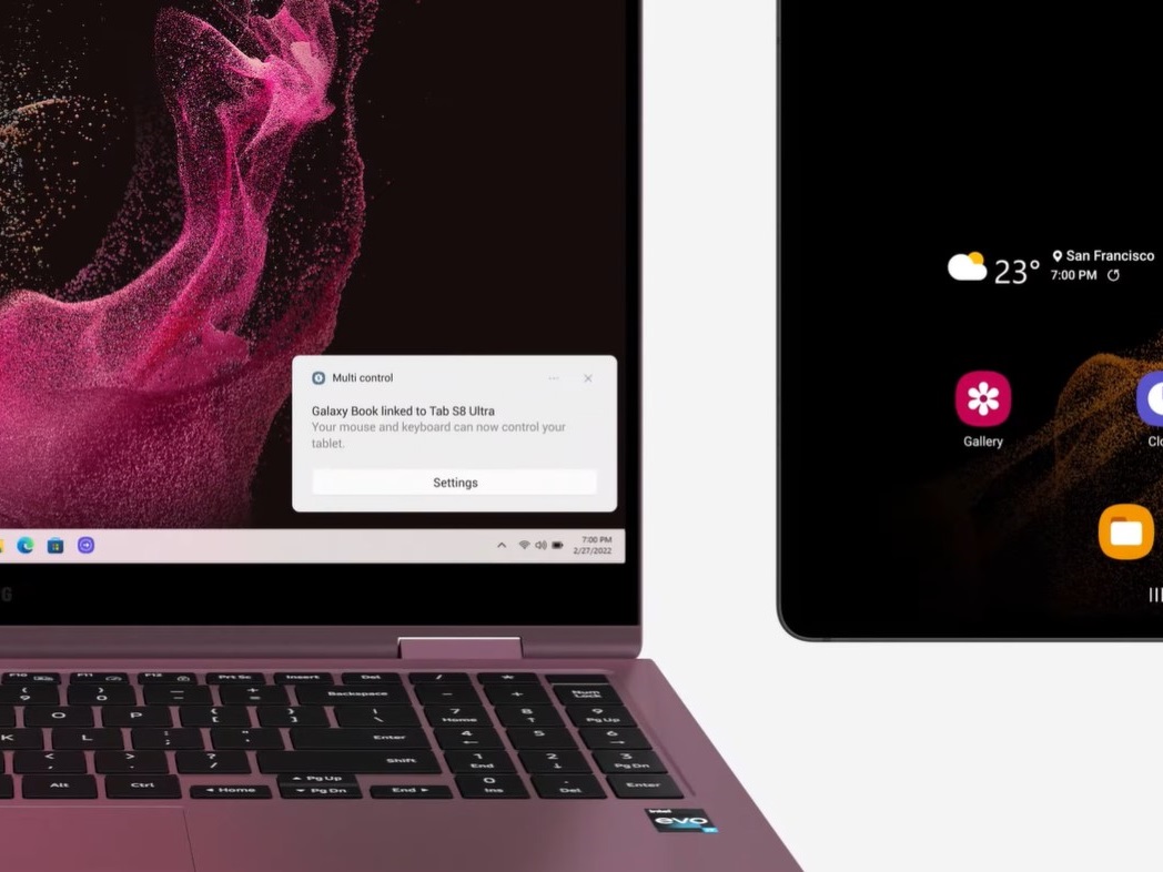 Samsung emula Apple e lancia il “suo” Controllo Universale per Galaxy Book e Tab