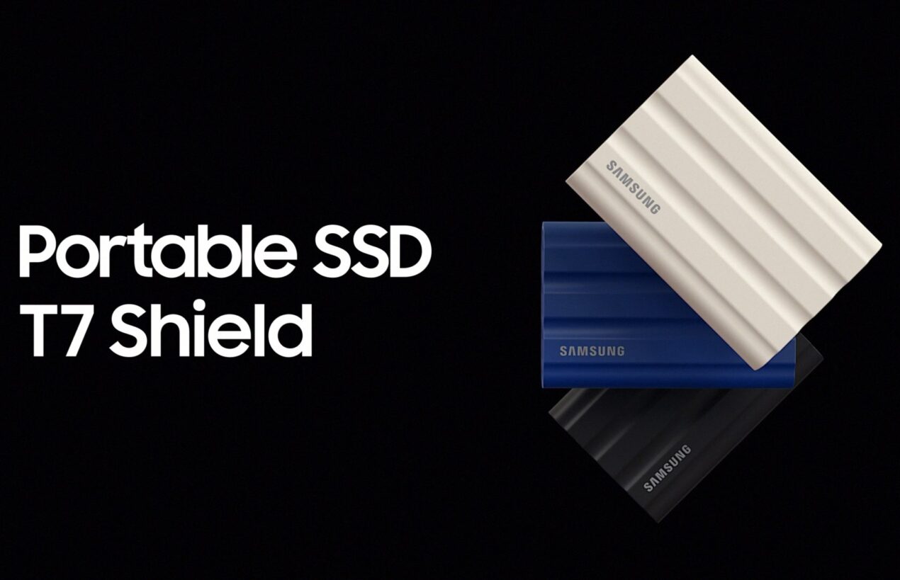 Samsung T7 Shield è il nuovo SSD esterno elegante, portatile e super resistente