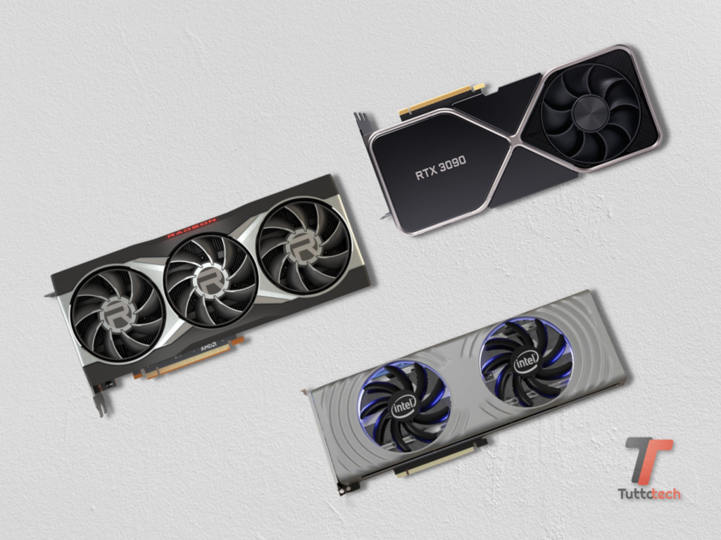 Schede grafiche NVIDIA, AMD e Intel