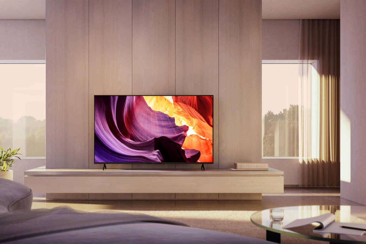 Sony porta in Italia le smart TV 4K economiche X80K, con Google TV