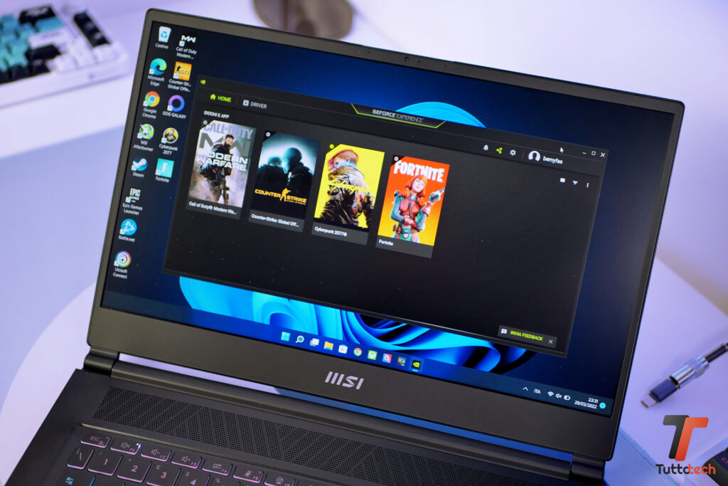 MSI Stealth 15m gaming