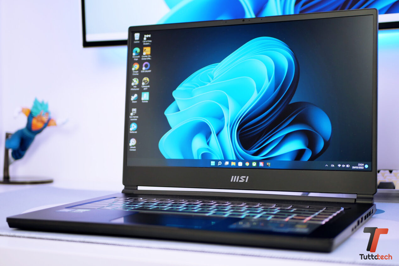 Recensione MSI Stealth 15m: boost enorme di potenza grazie al Core i7 12 Gen