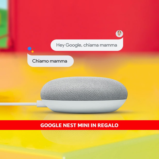 Google Nest Mini in regalo con TIM