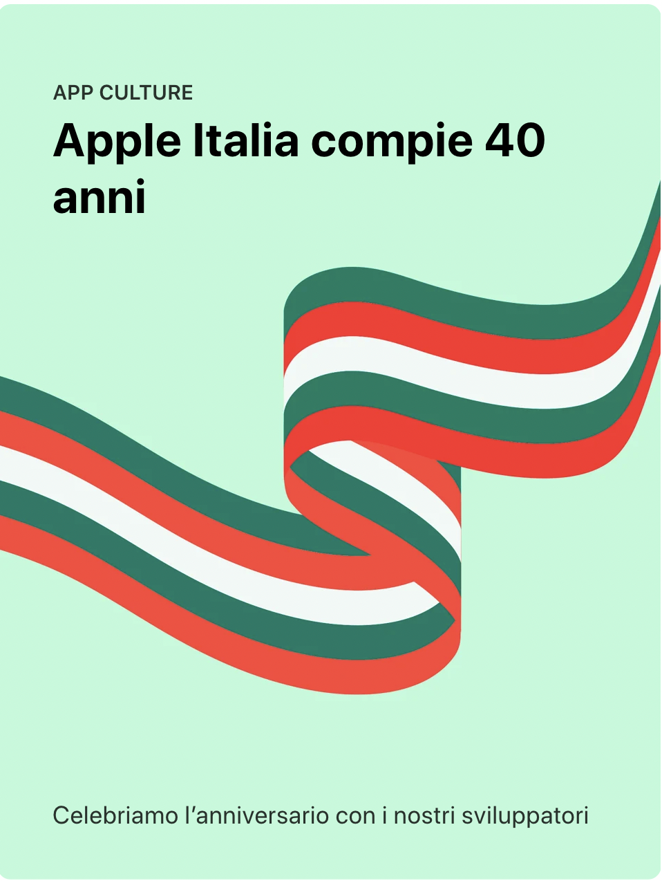Apple Italia 40 anni