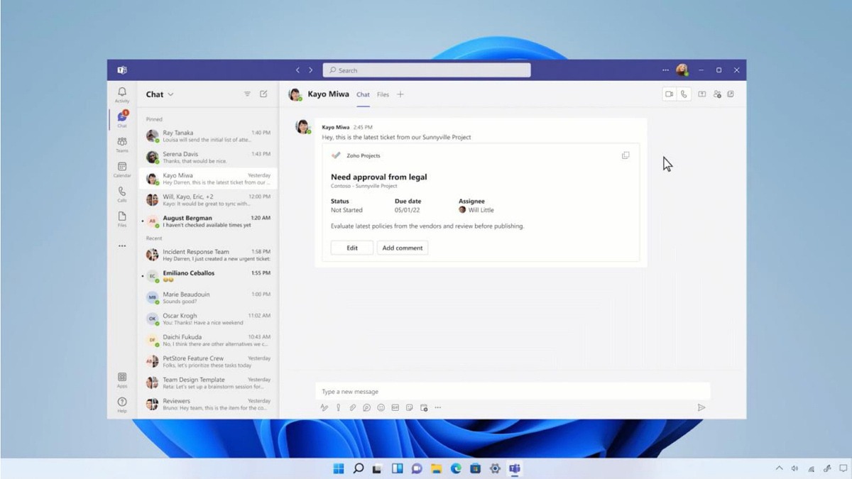 componenti loop da schede adattive per Teams