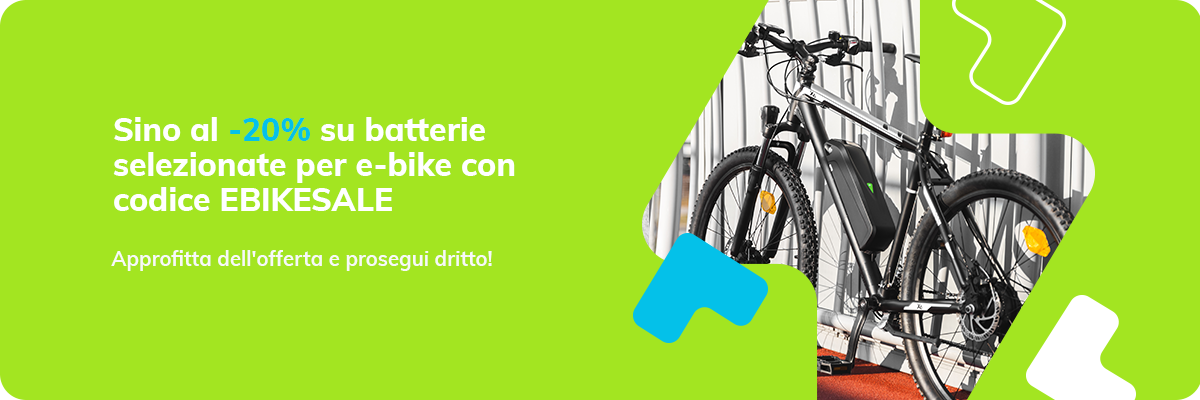 Lo sconto per le batterie delle bici elettriche di Battery Empire