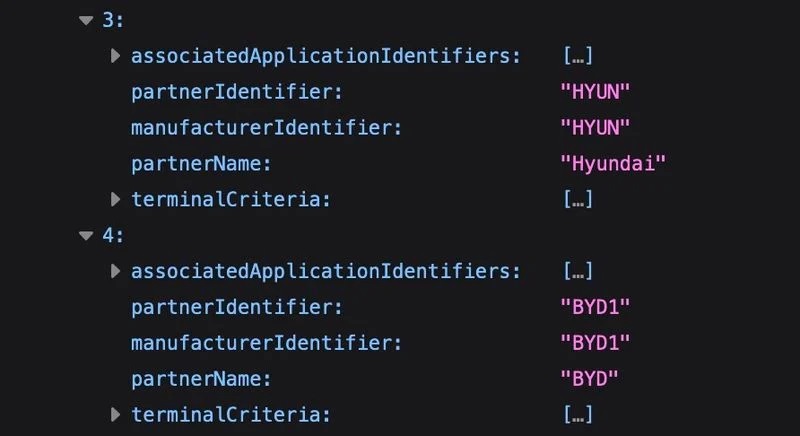 Apple digital car keys Hyundai BYD