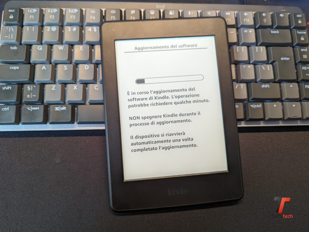Aggiornamento Kindle