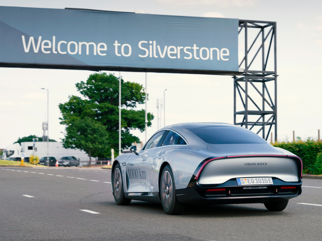 Mercedes Vision EQXX record