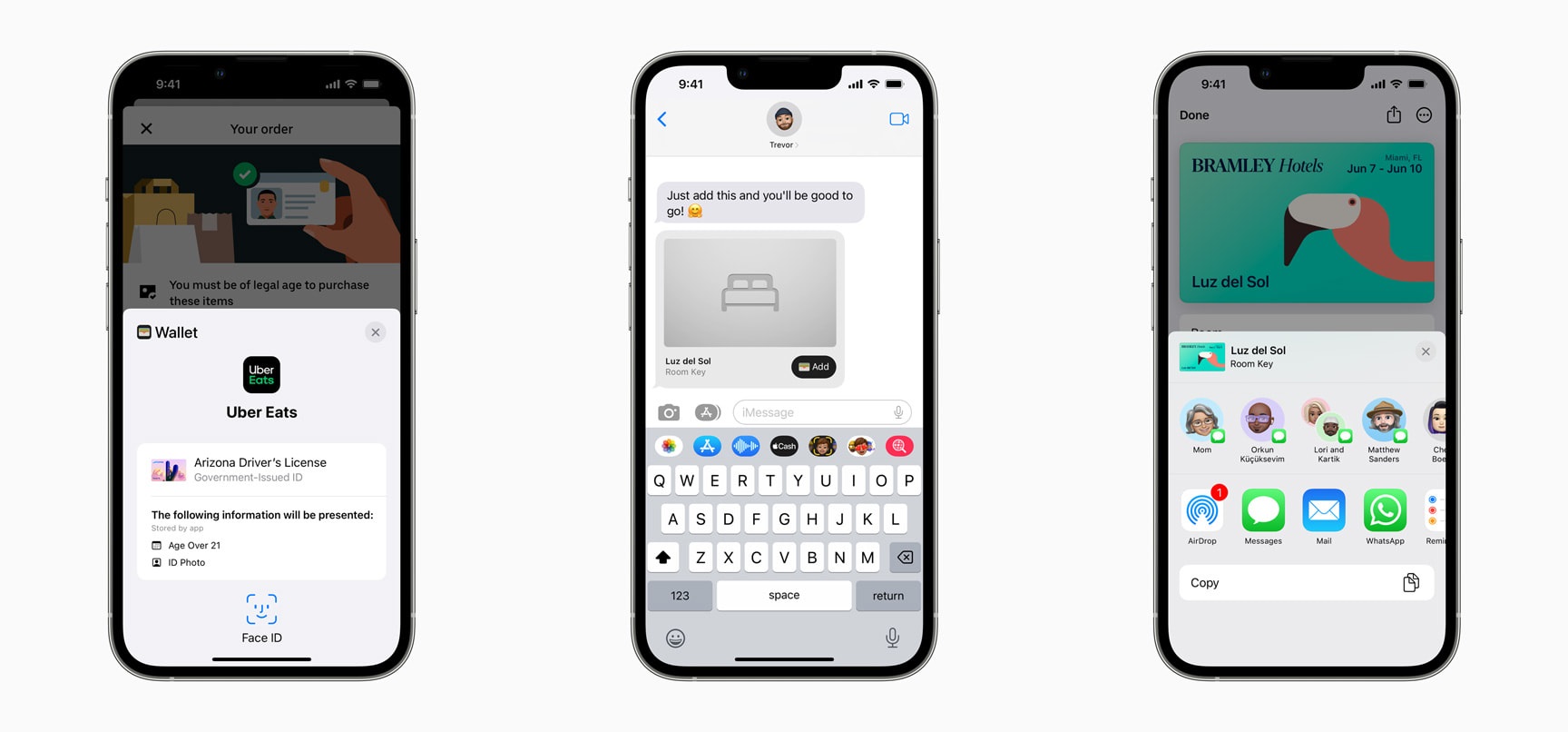 Novità per Documenti digitali e chiavi in Wallet su iOS 16