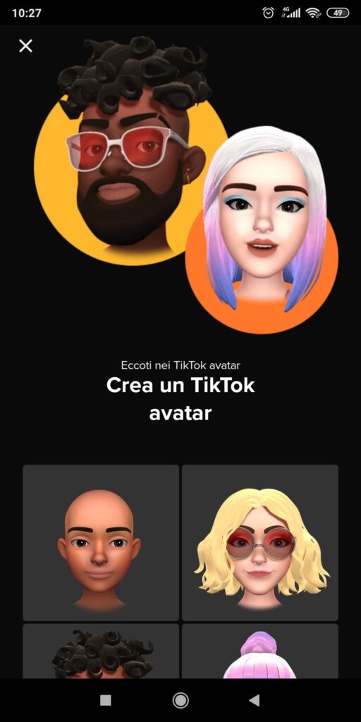 TikTok avatar