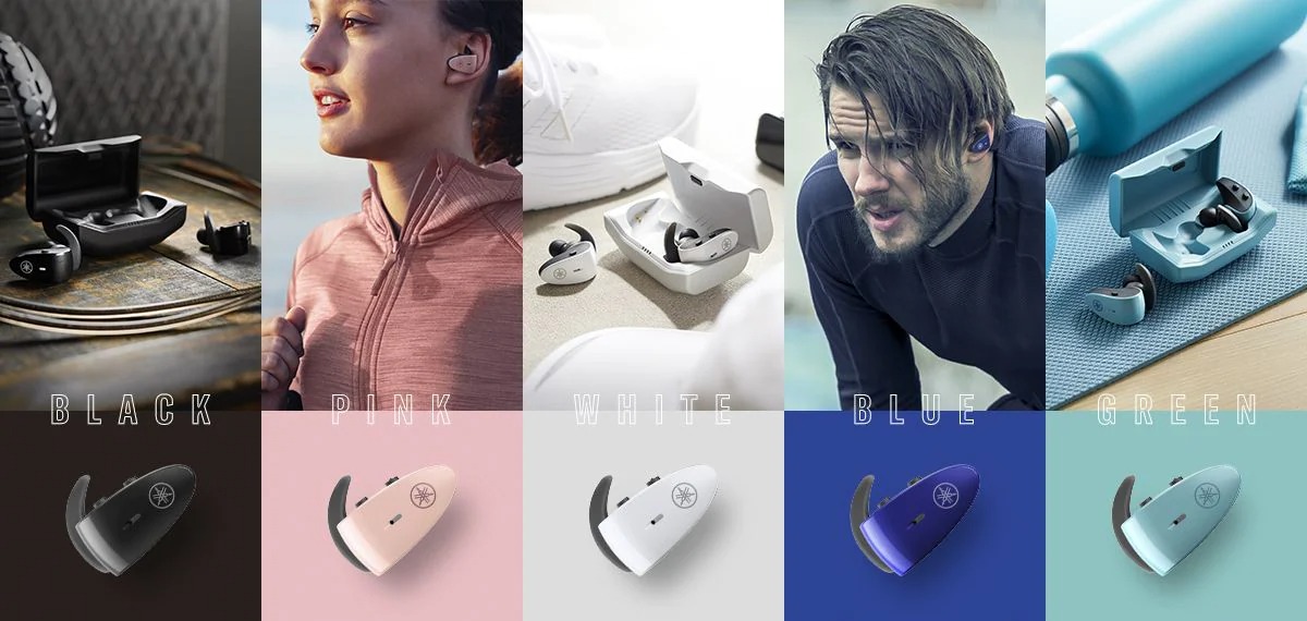 auricolari Yamaha TW-ES5A colorazioni