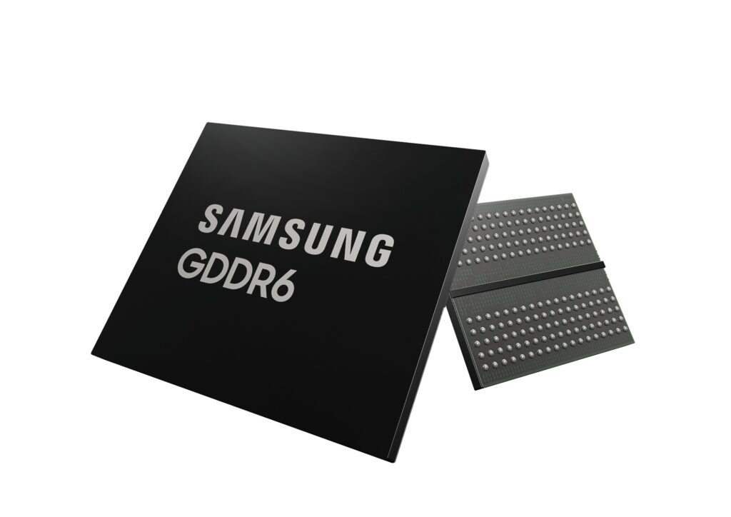 Samsung DRAM GDDR6 24 Gbps