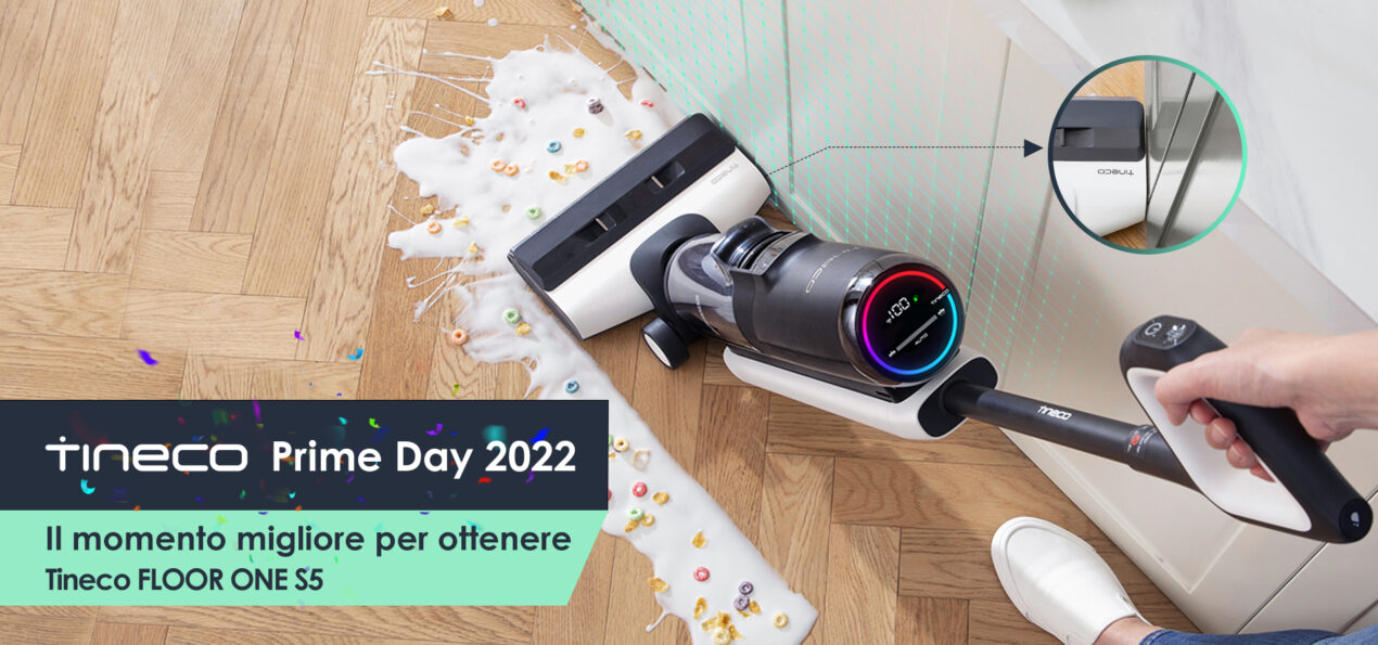 Il Prime Day di Tineco porta sconti fino al 35% e un gradito omaggio