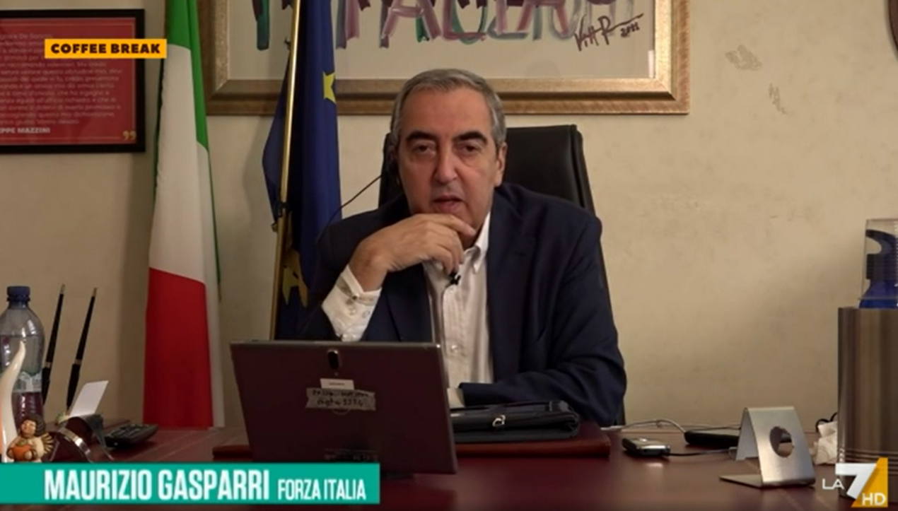 Gasparri e la password spiattellata in diretta TV. Non fatelo a casa, tutelatevi
