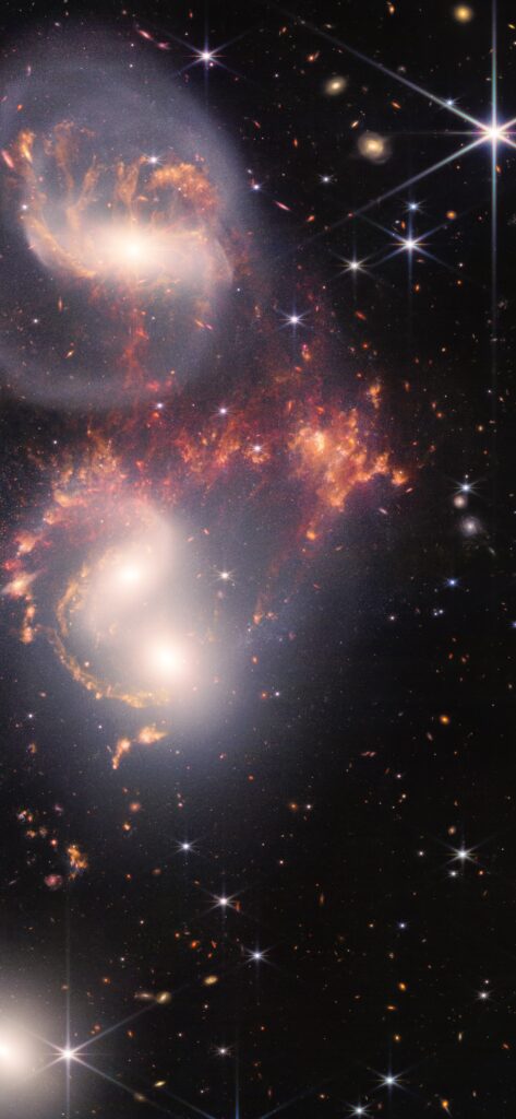 Le prime immagini del telescopio James Webb sono ideali come sfondo dell'iPhone 2
