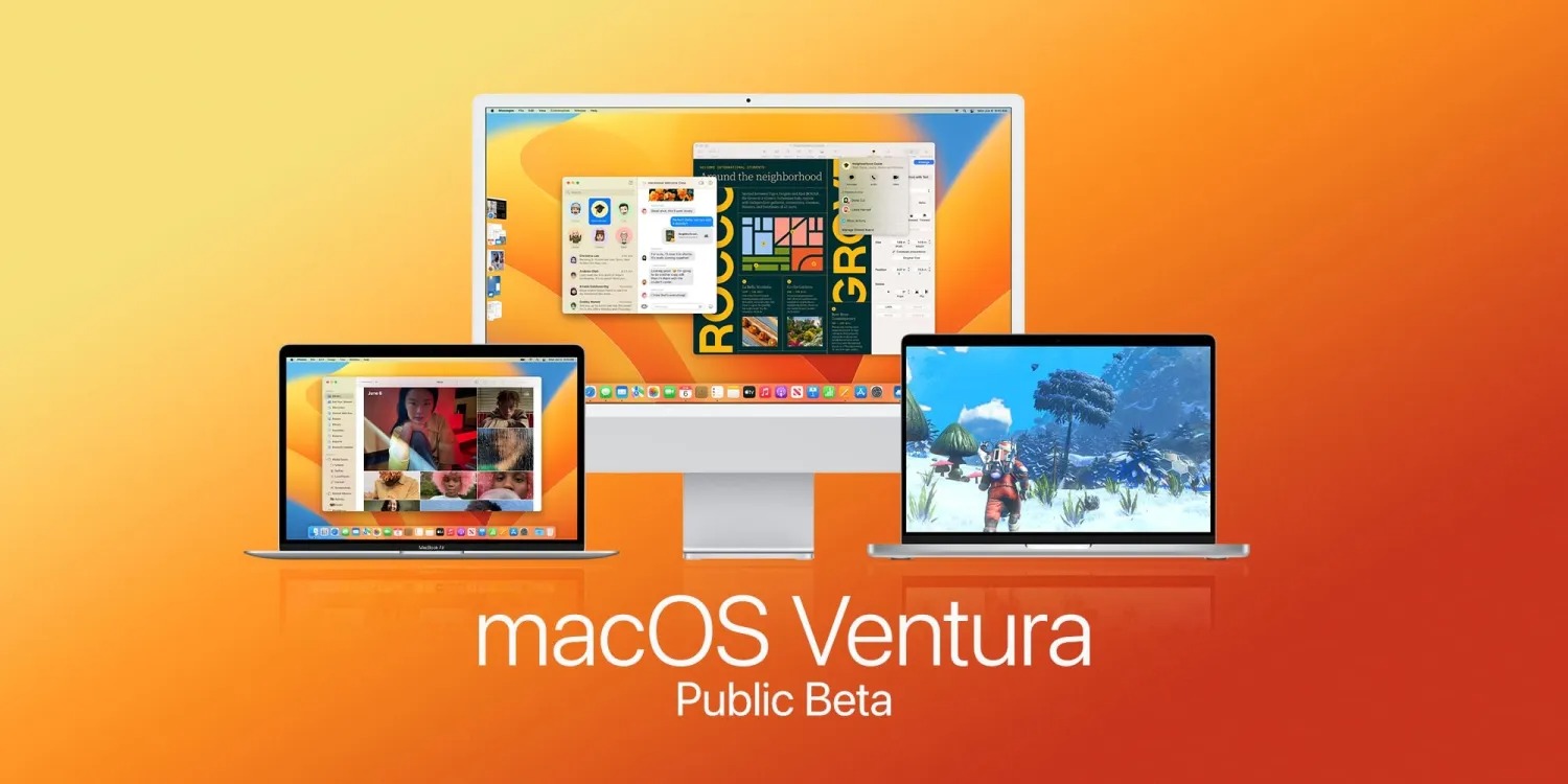 Beta pubblica macOS 13 Ventura