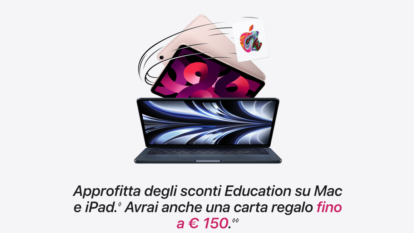 Sconti Apple Back to School 2022