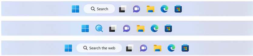 Windows 11 barra di ricerca
