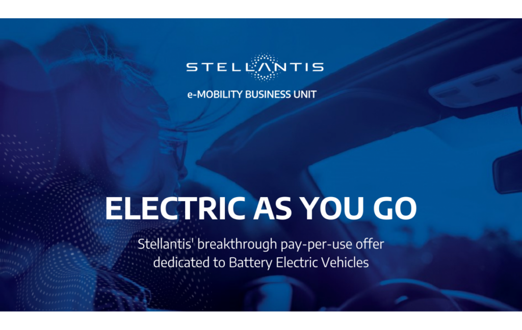 stellantis electric as you go