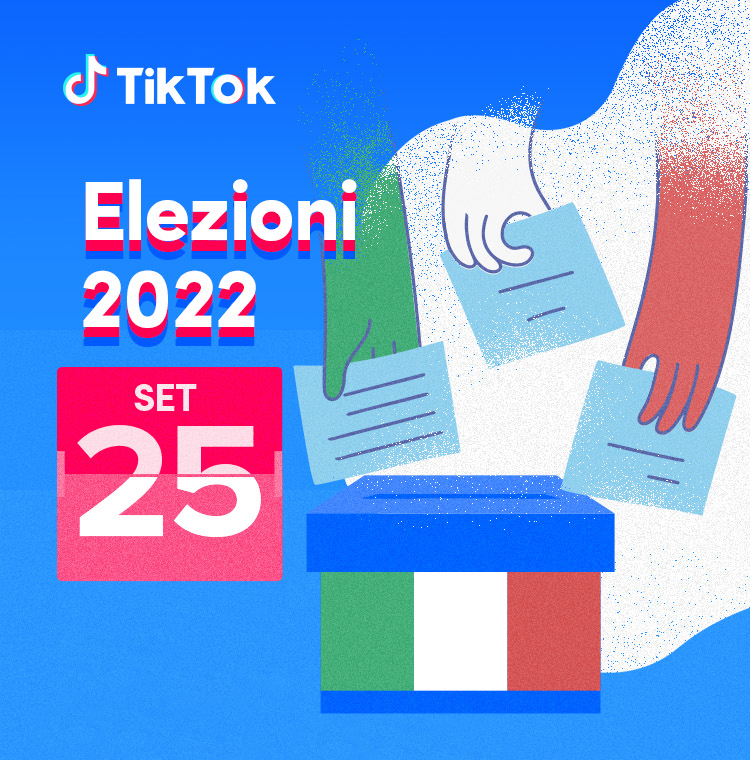 tiktok centro elezioni politiche 2022