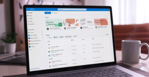 La nuova schermata iniziale di OneDrive