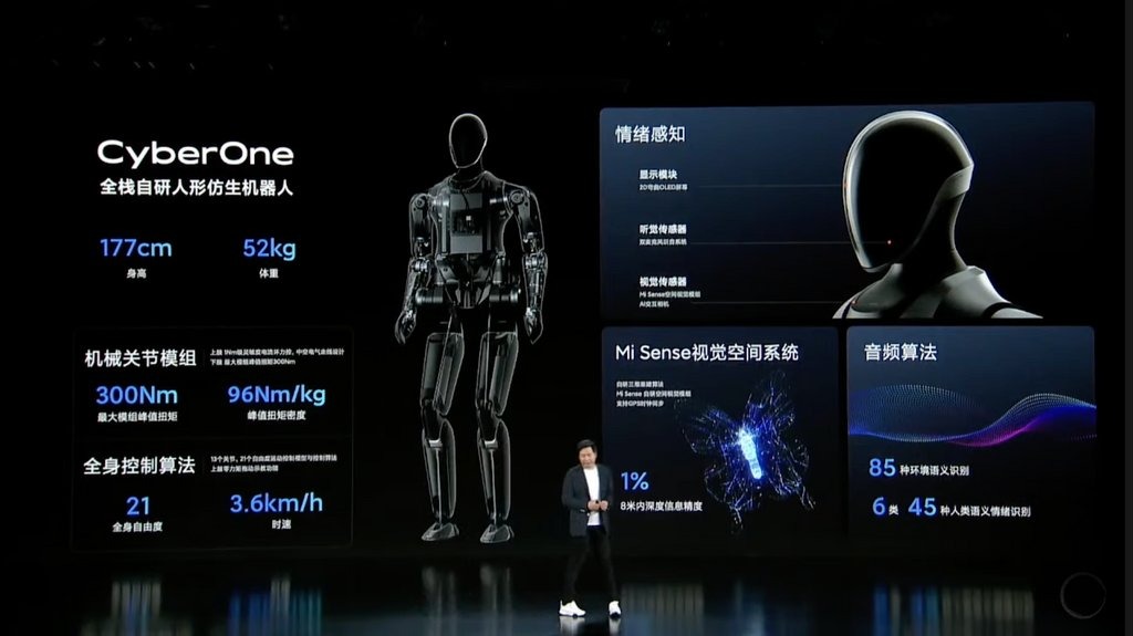 caratteristiche Xiaomi CyberOne