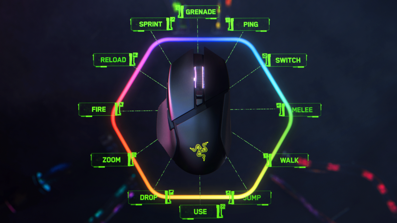 Razer annuncia il suo mouse più avanzato: scopriamo Basilisk V3 Pro