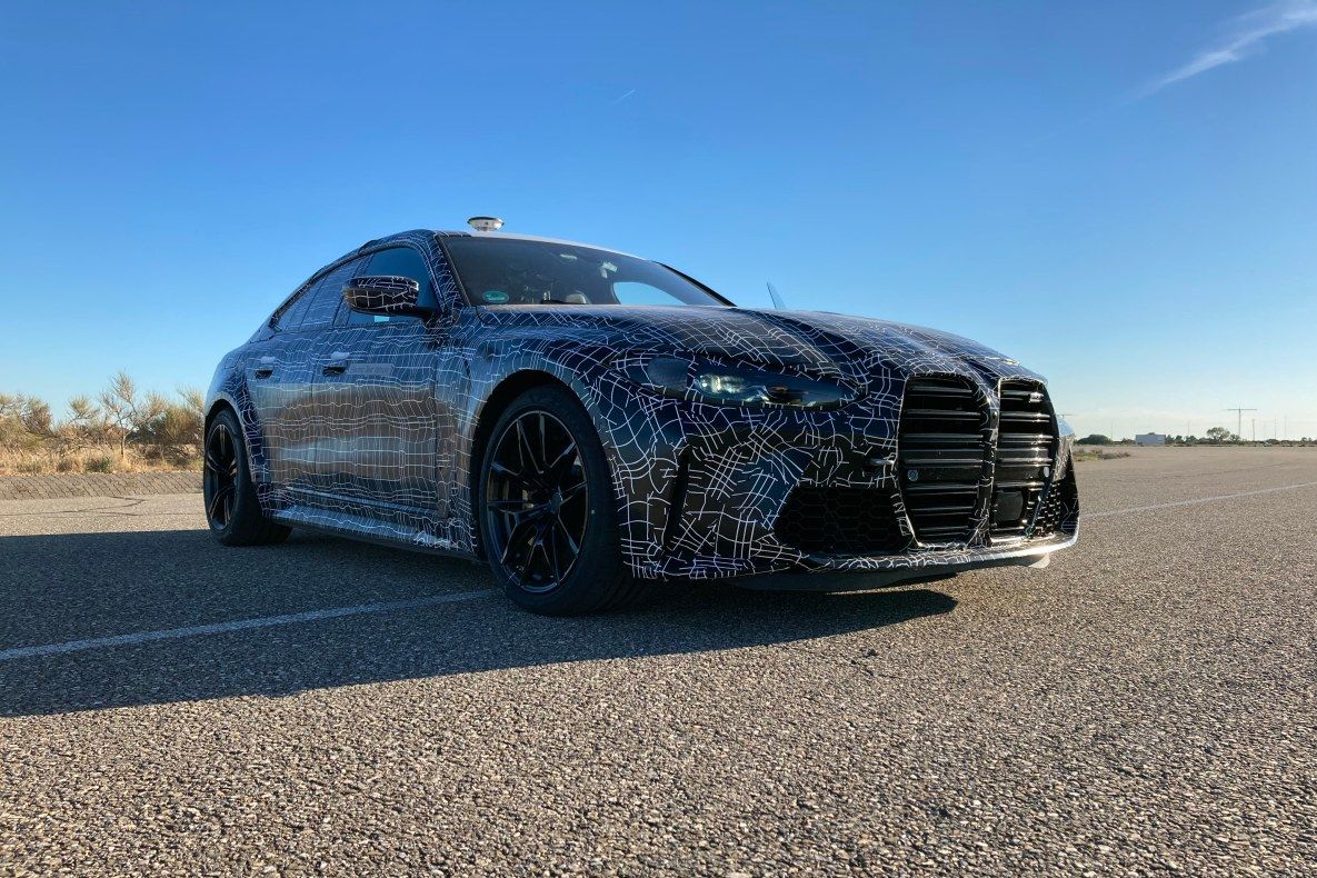 La prima BMW M elettrica in test