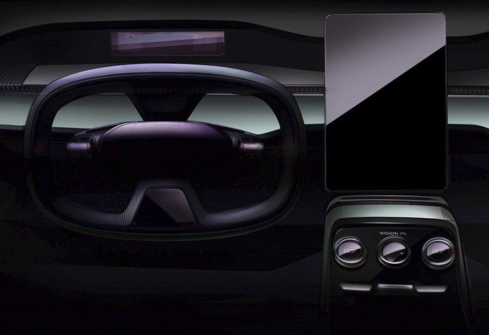 Gli interni delle auto del futuro secondo Skoda: il concept VISION 7S 1