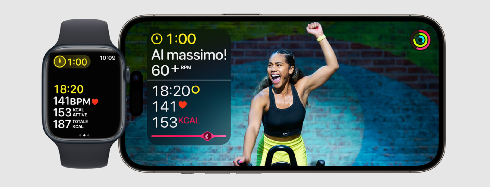 Apple Fitness+ iPhone Apple Watch