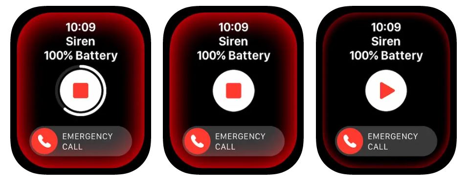 Apple Watch Ultra Siren
