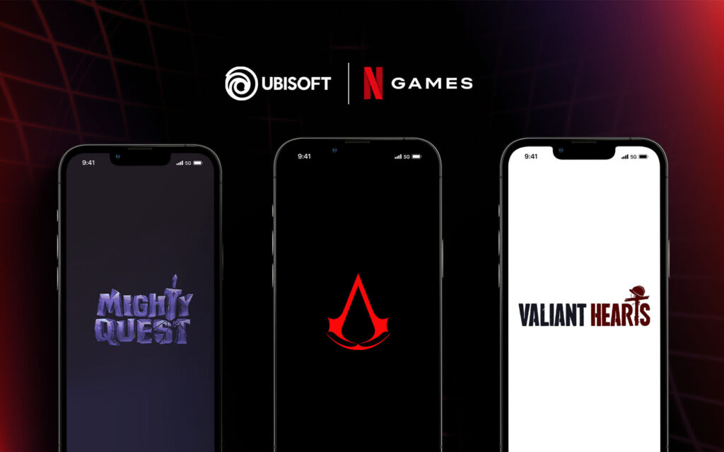 Netflix giochi Ubisoft