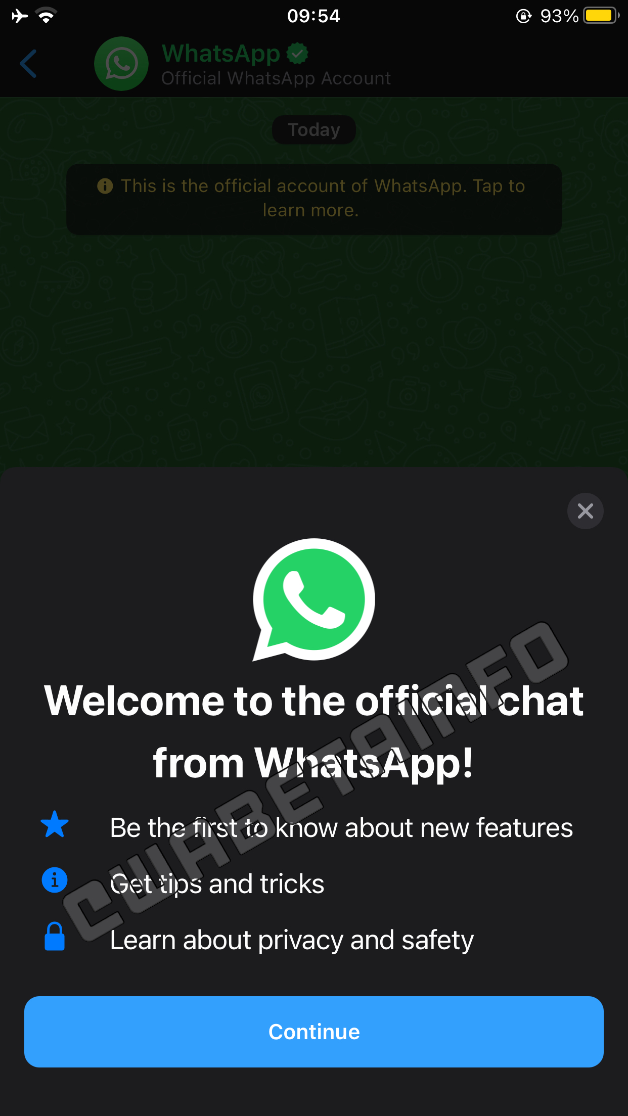 WhatsApp Beta iOS 