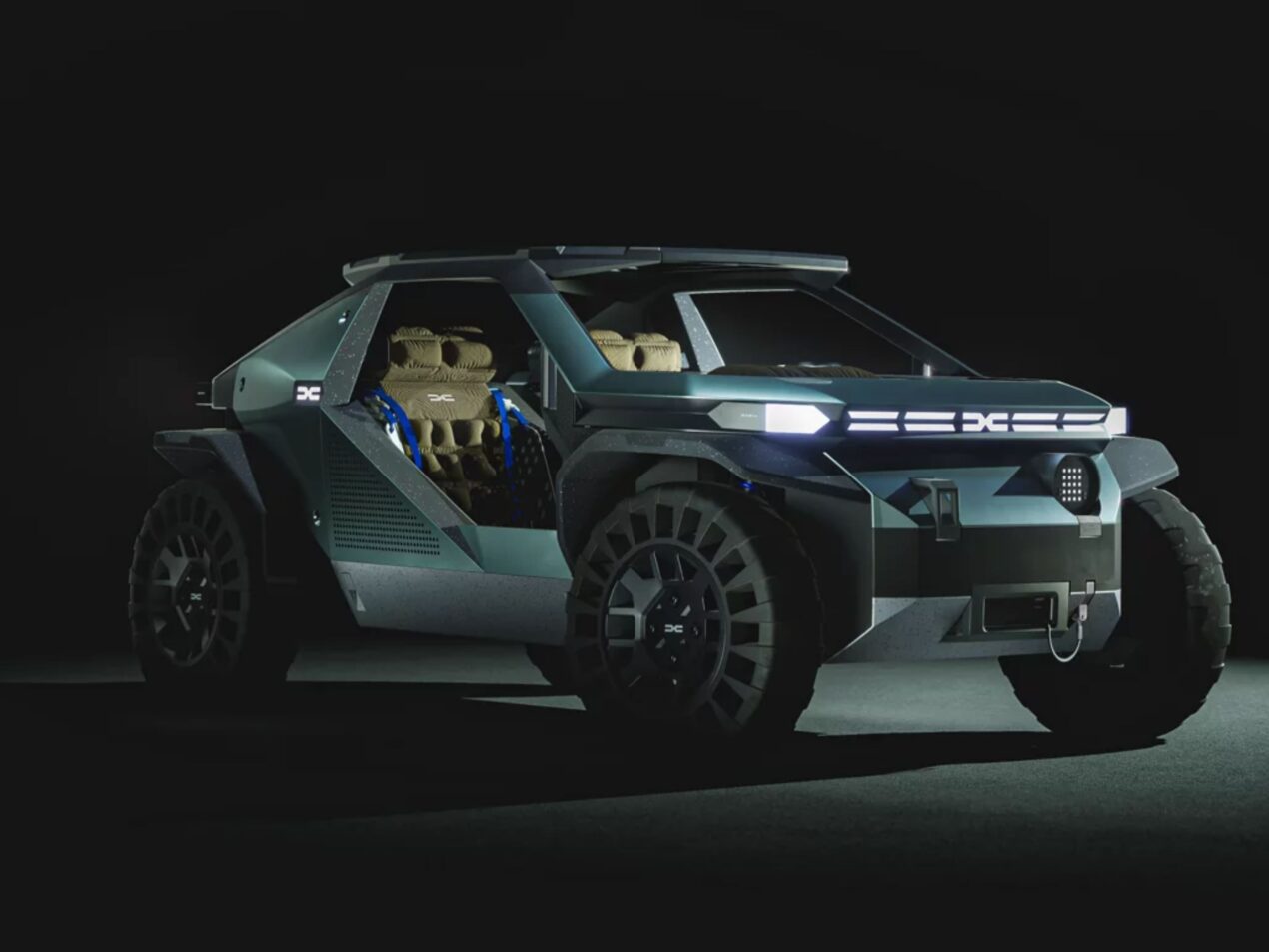 Dacia si fa pioniera con Manifesto, una concept off-road ricca di chicche smart