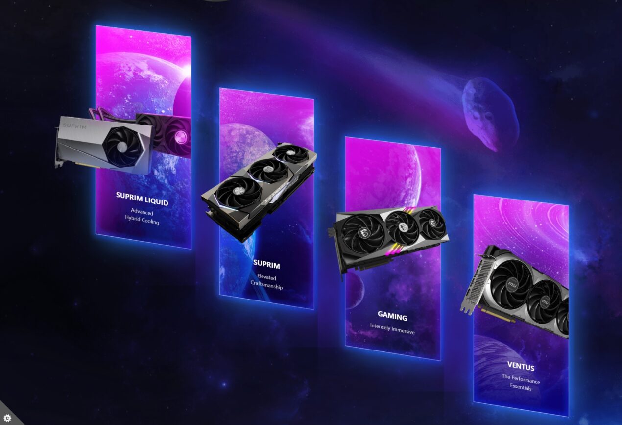 MSI, GIGABYTE e Palit annunciano le nuove NVIDIA RTX 4090 e 4080