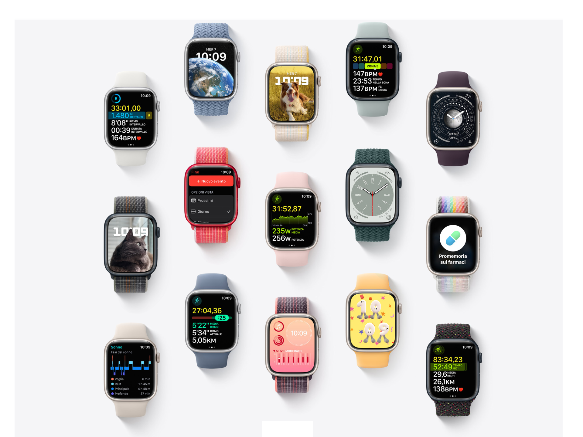 Apple Watch con watchOS 9