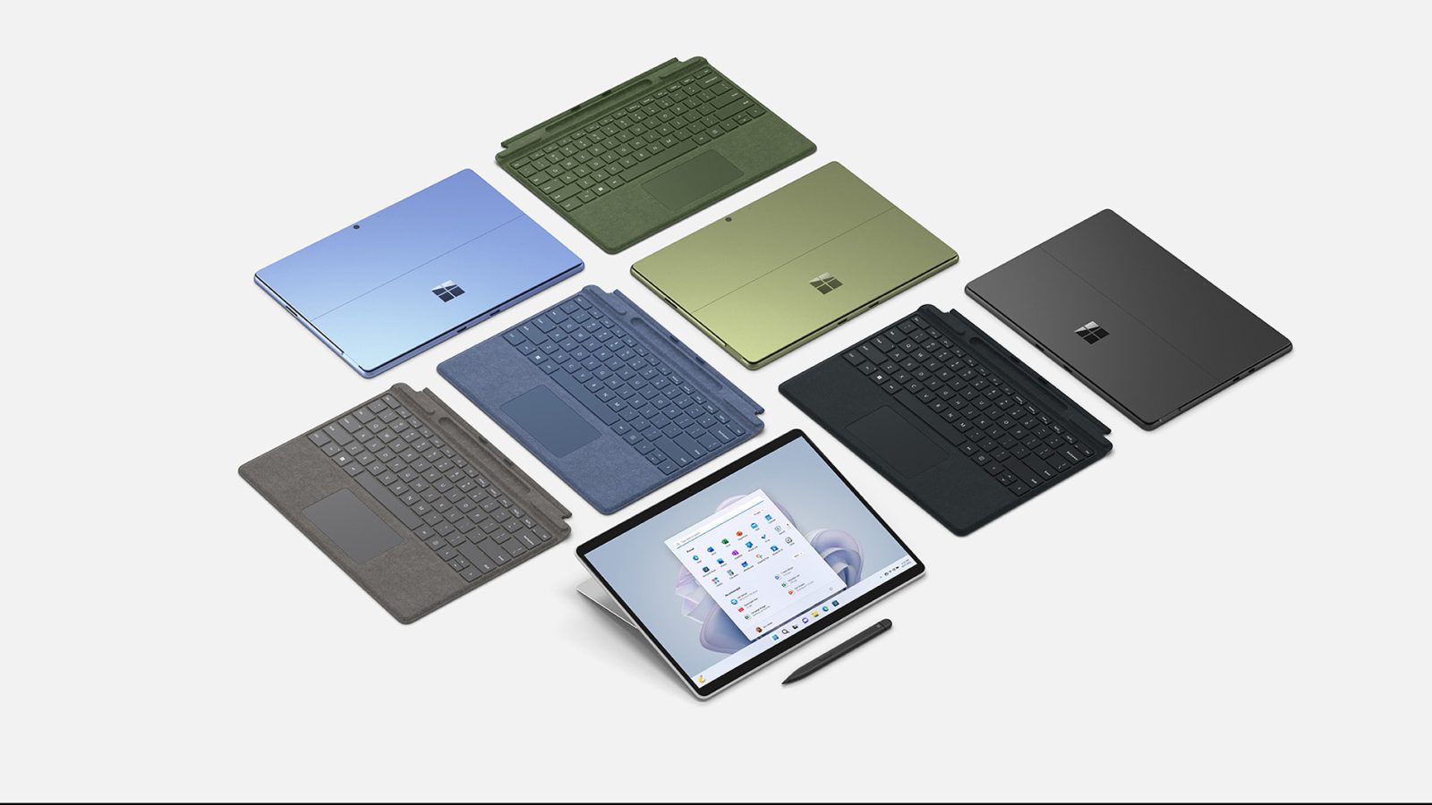 Tutte le colorazioni del nuovo Microsoft Surface Pro 9