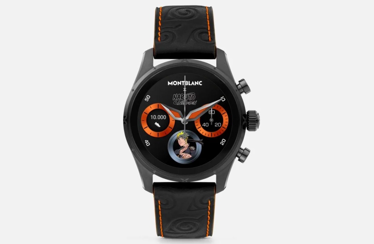 Montblanc lancia Summit 3 Smartwatch x Naruto con Wear OS 3
