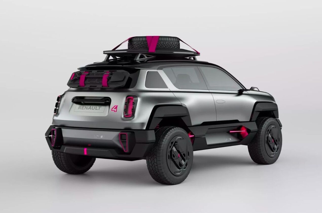 L'iconica Renault 4 rinasce a Parigi come fuoristrada 100% elettrico