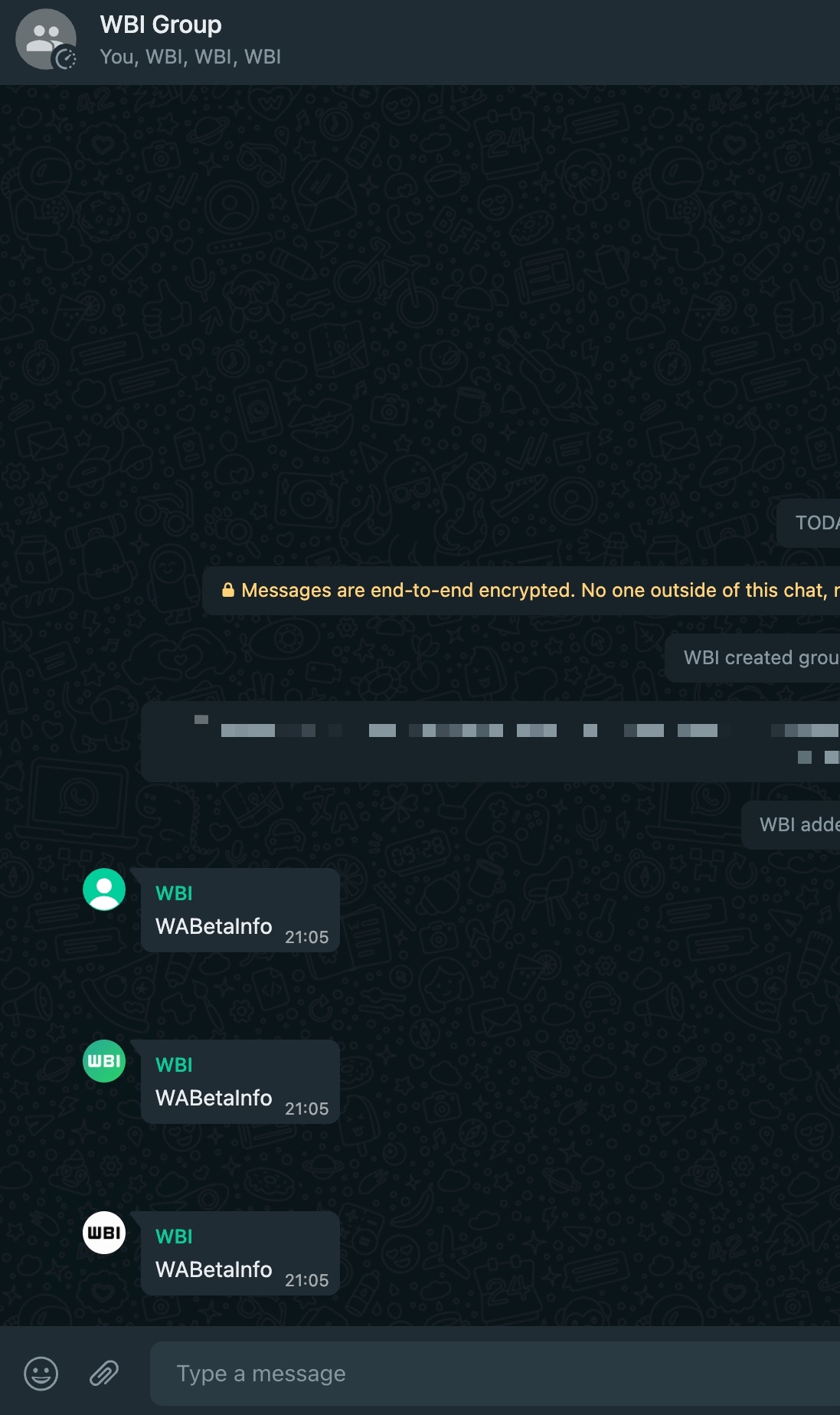 WhatsApp Desktop Beta icone profilo messaggi gruppi