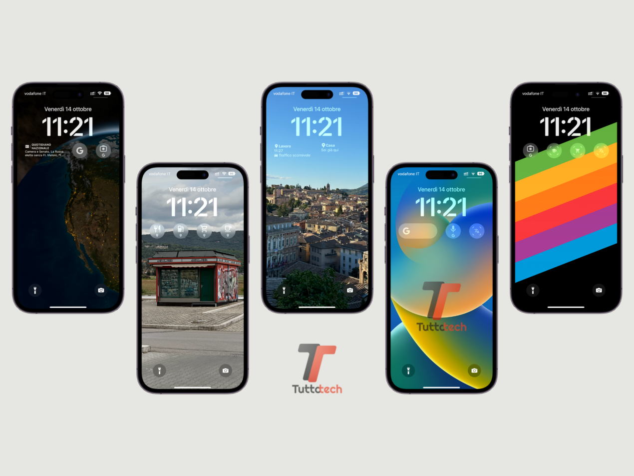 Disponibili i widget delle app Google per la schermata di blocco di iOS 16