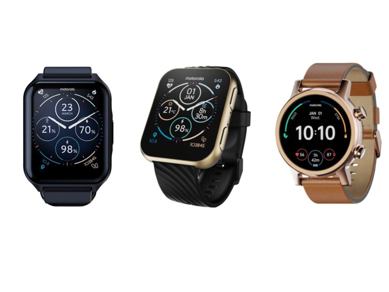 Tris di smartwatch Motorola in vista: Moto Watch 70, 150 e 200
