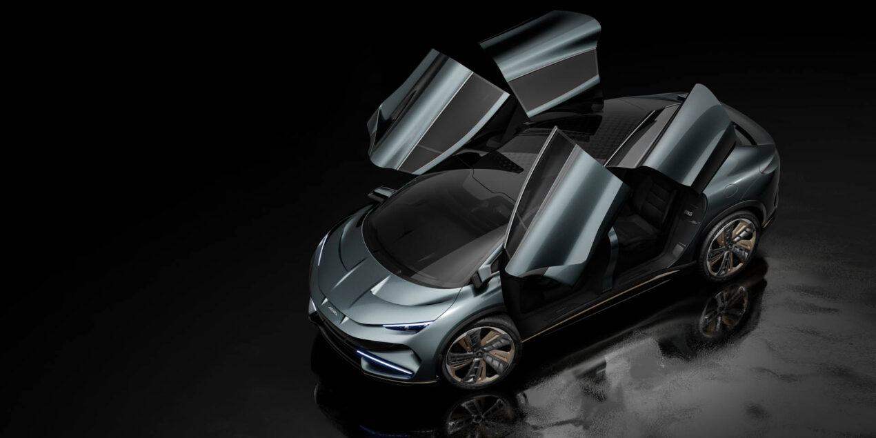 AEHRA presenta il "SUV" elettrico di lusso dal cuore italiano