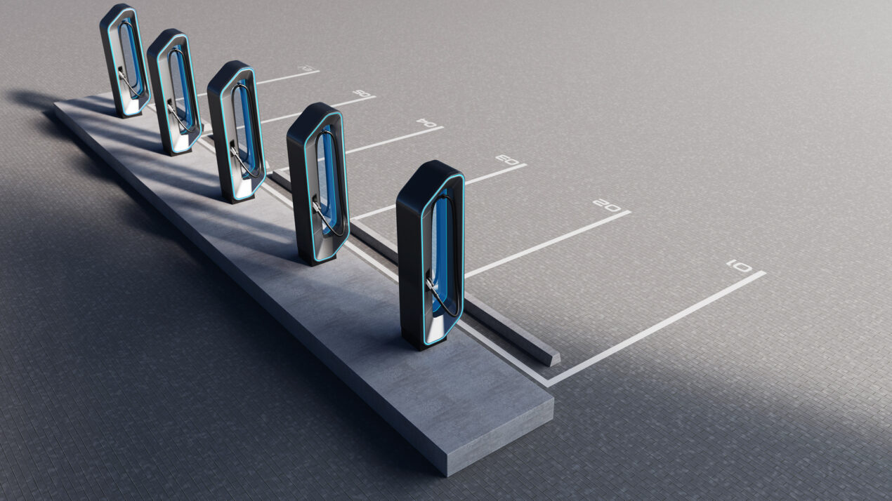 La colonnina di ricarica che valuta lo stato di salute della batteria dell'auto