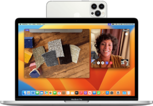 continuity camera iphone come webcam per mac