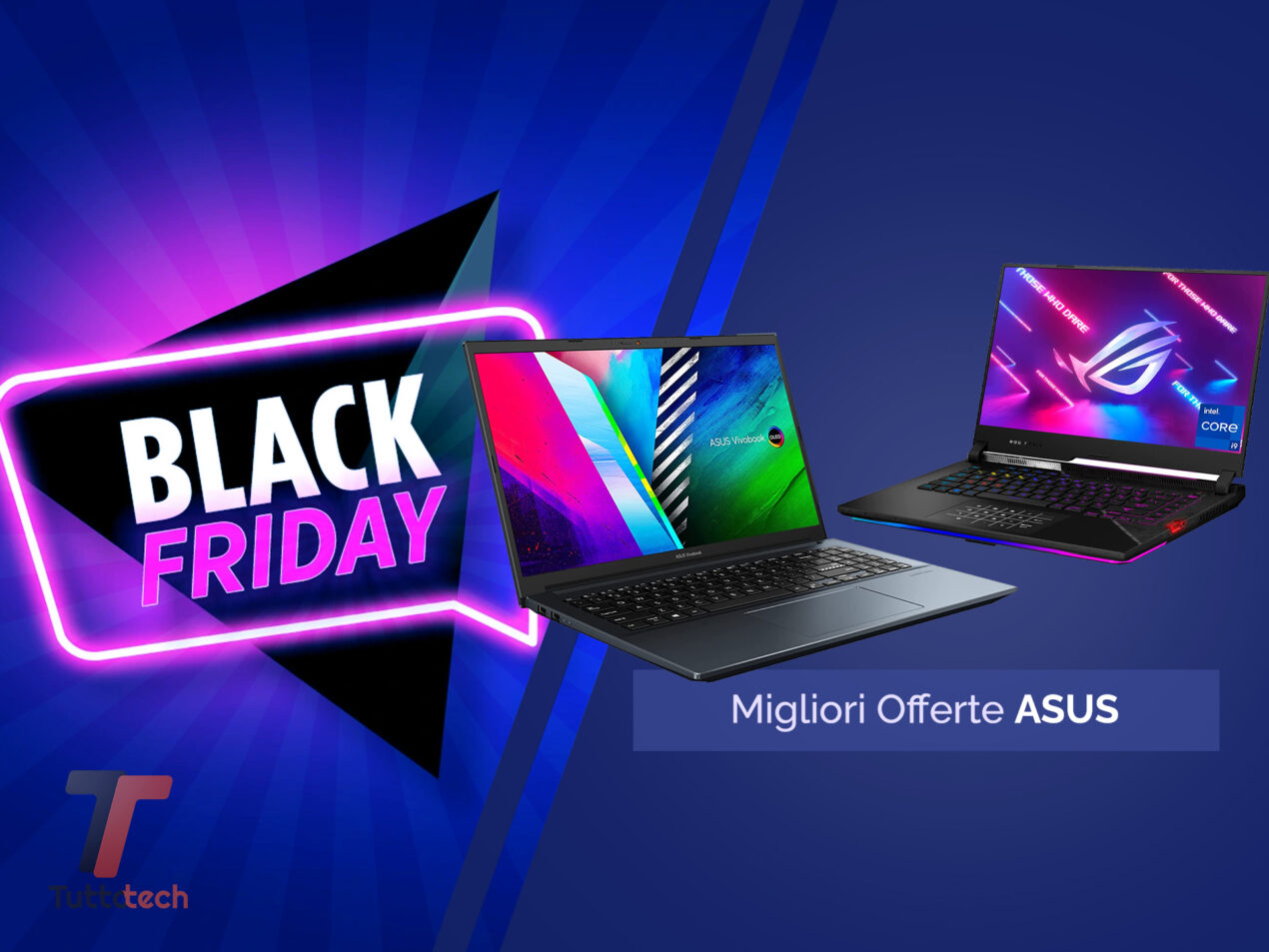 ASUS si unisce al Black Friday: partite le offerte sullo store ufficiale