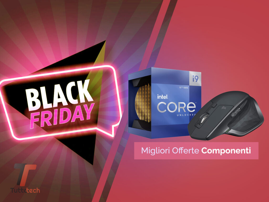 Black Friday Amazon: le periferiche e componenti PC